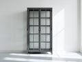 Vetrina-legno-vetro-86x37x188 cm-grigio ardesia-industriale